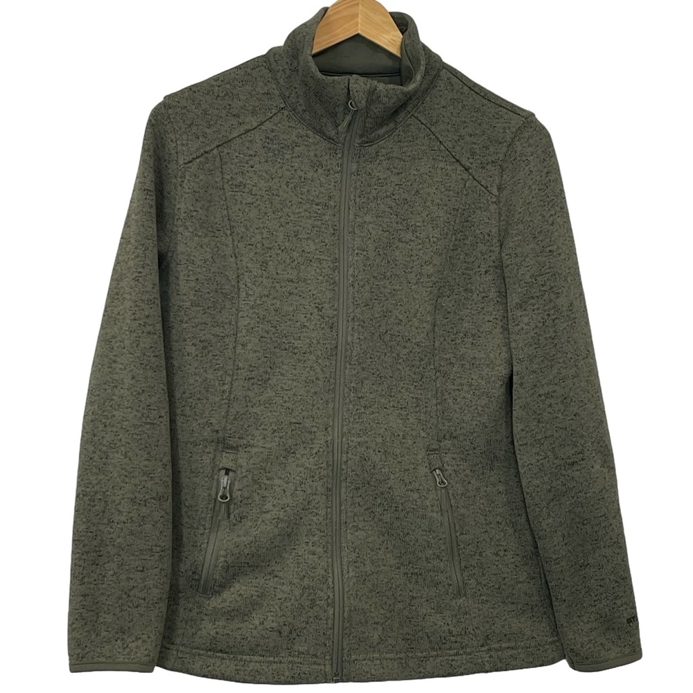 Sunice Stormpack Sweater Heathered Green S